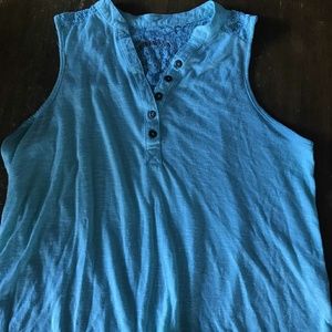 Turquoise top